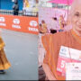 Woman ran in Mumbai Marathon in saree at the age of 80, Inspired