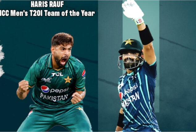 Rizwan, Rauf chosen for ICC Team of  Year award