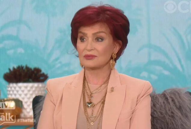 Sharon Osbourne remembers defending Piers Morgan over Meghan Markle