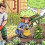 Brain Teasers: Can you spot 3 Hidden words in Gardening Picture