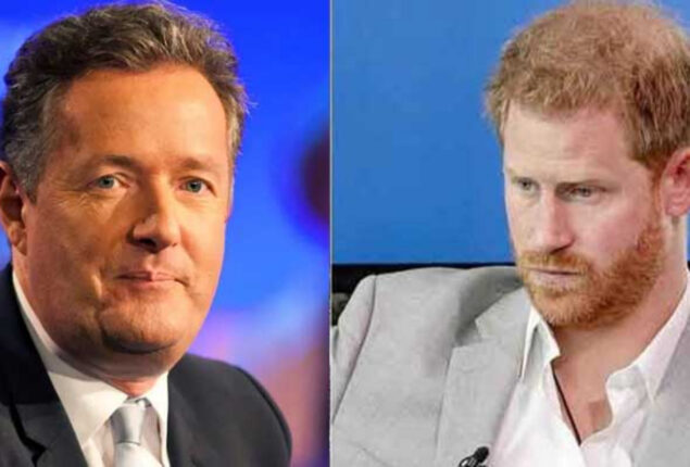 Piers Morgan lashes out on Prince Harry after Duke defends royal family