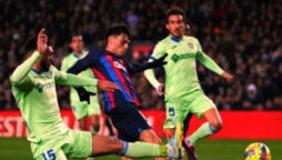 Barcelona defeated Getafe