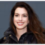 Anne Hathaway looks trim in black at the “Eileen” premiere