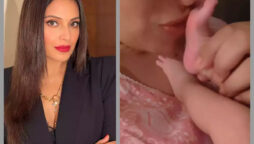Bipasha Basu kisses feet of daughter Devi in new adorable video