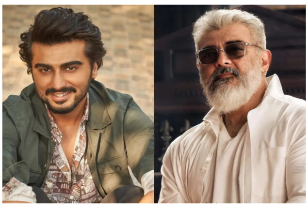 Arjun Kapoor on the possibilities of a crossover film with Ajith Kumar