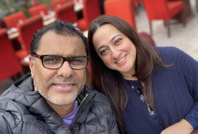 Waqar Younis’s most recent photos with his wife and children