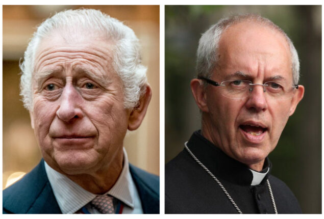 King Charles asks support from Justin Welby in family matters