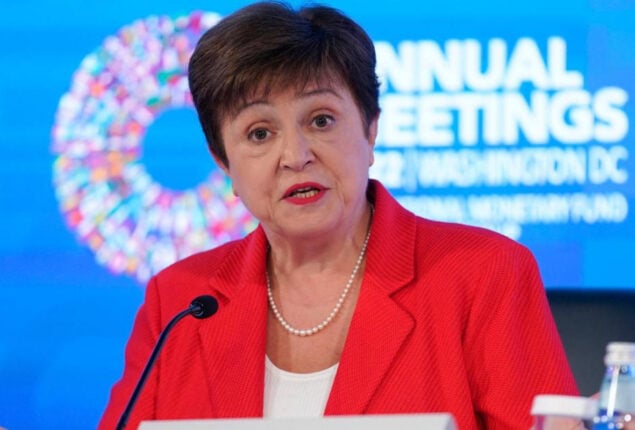 IMF chief expects 2023 growth to be steady at 2.7%