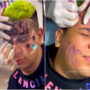 A man regrets getting Messi’s name tattooed on his forehead