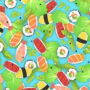 Optical Illusion: Find a caterpillar among sushi rolls in 7 seconds