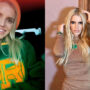 Jessica Simpson looks adorable in her cheerleader jacket from 8th grade