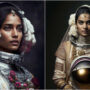 Artist uses artificial intelligence to picture astronauts as brides