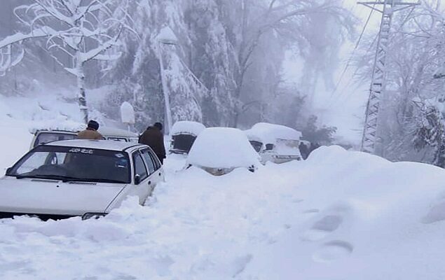 PDMA heavy snow in Balochistan