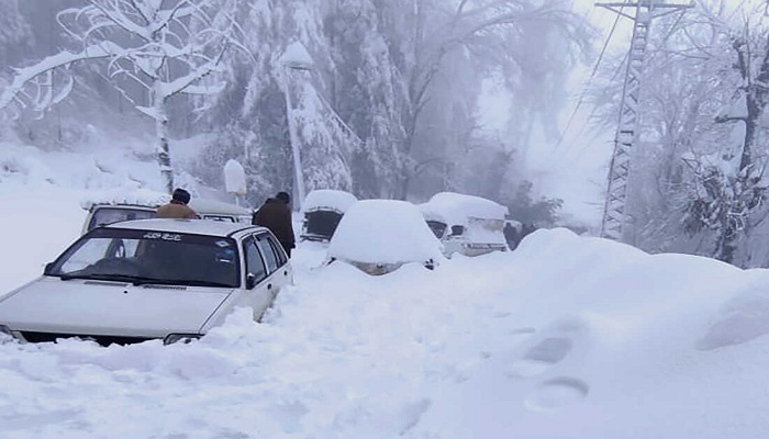 PDMA heavy snow in Balochistan