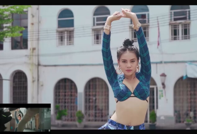 Jhoome Jo Pathaan song is recreated by an Indonesian dancer