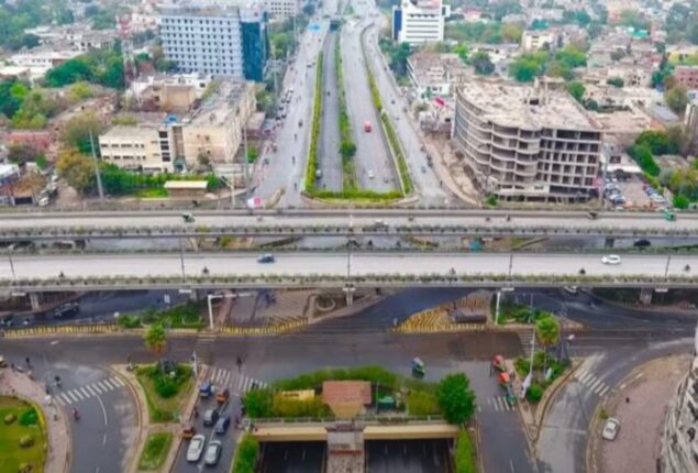 Imran Amin optimistic for timely completion of Kalma Chowk Remodeling Project