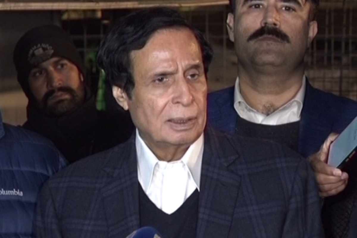 Former Punjab chief minister Chaudhry Pervaiz Elahi