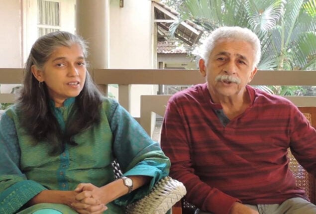 Ratna Pathak Shah tries to stop Naseeruddin from controversy