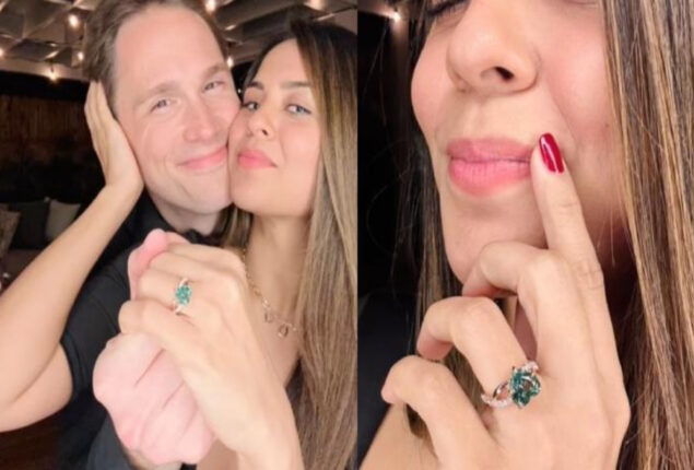 Sana Saeed got engaged to boyfriend Csaba Wagner on New Year