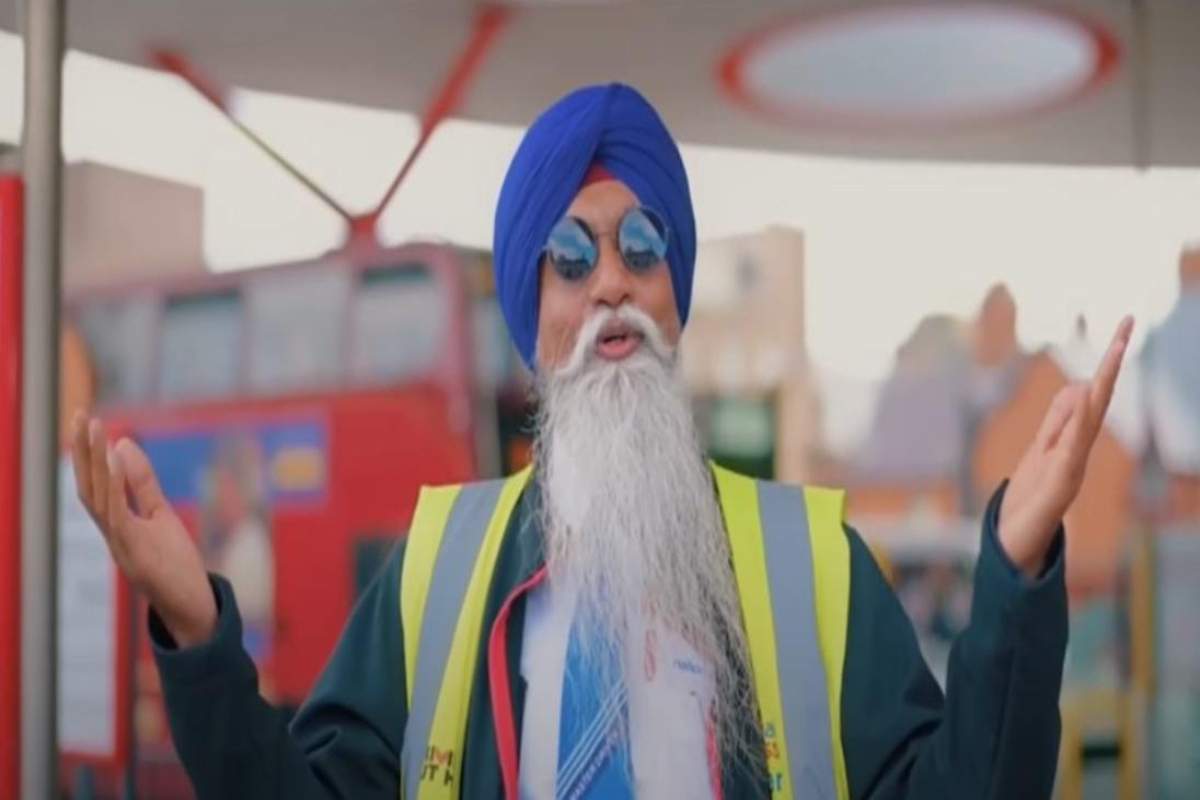Sikh bus driver
