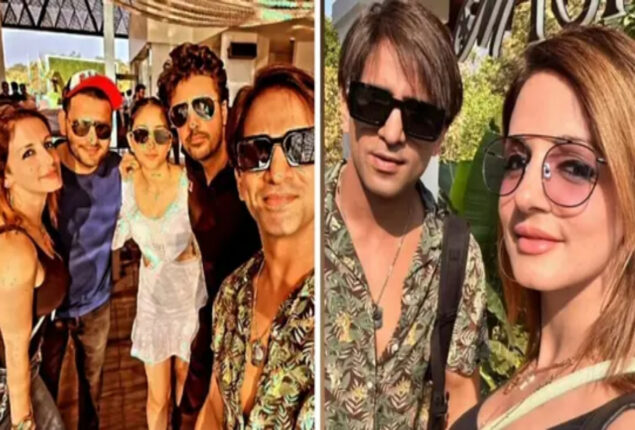 Sussanne Khan rings in New Year with Arslan Goni in Goa