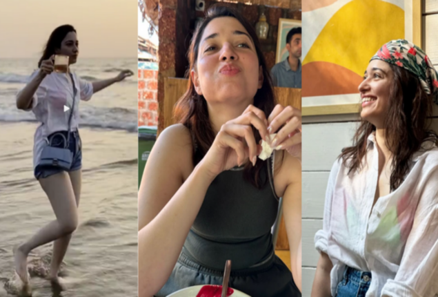 Tamannaah Bhatia posts pics of dreamy new year holiday in Goa