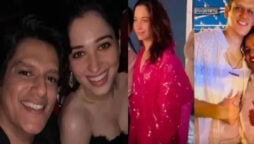 Tamannaah Bhatia was sported kissing Vijay Varma on New Years