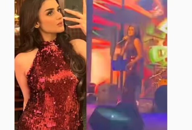 Hira Mani performs with her melodious voice at Dubai concert