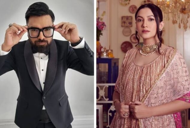 Yasir Hussain hosts an event with Indian actress Gauahar Khan