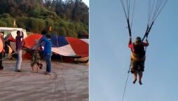80-yr-old grandmother paragliding video goes viral
