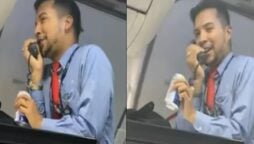 Flight attendant’s hilarious announcement left everyone laughing 