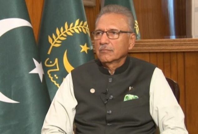 President Alvi announces Punjab, KP elections on April 9