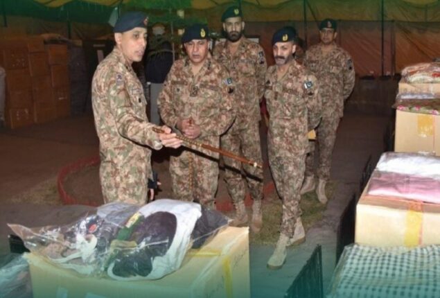 Pakistan Army distributes winter items in Swat, Chitral