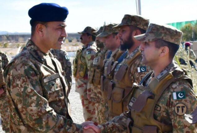 COAS Munir briefed on security situation in Balochistan