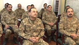 Army chief visits Khuzdar, Basima areas