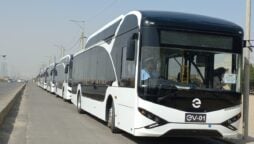 Pakistan’s first electric bus service launched in Karachi