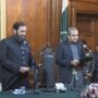Mohsin Naqvi takes oath as Caretaker Punjab CM
