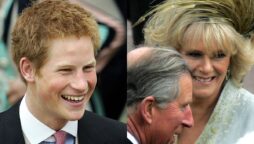 What was going on inside Prince Harry’s head as Camilla walked down the aisle?