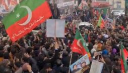 PTI protests outside ECP against Naqvi’s appointment