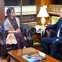Russian Envoy on Afghanistan discusses regional peace with Khar