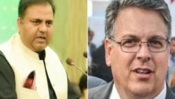Fawad Chaudhry meets US ambassador Donald Blome