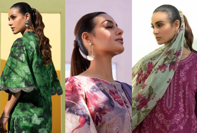 Iqra Aziz looks adorable in floral attires