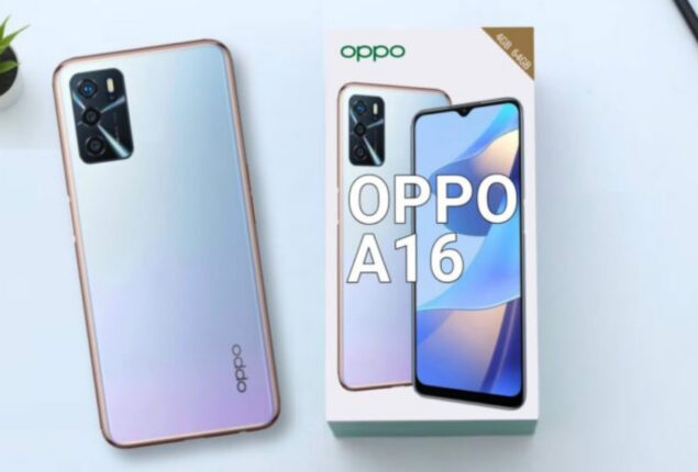 Oppo A16 price in Pakistan & full specifications