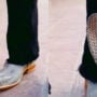Putting “snakes” instead of shoes might be going too far