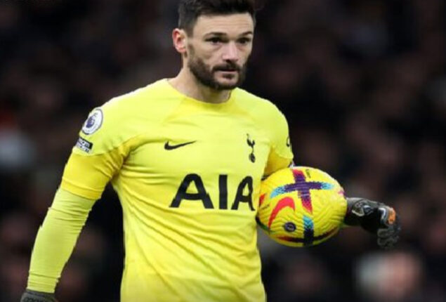 Hugo Lloris will be out for six to eight weeks