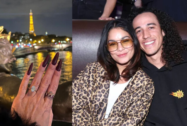 Cole Tucker’s enormous engagement ring for Vanessa Hudgens