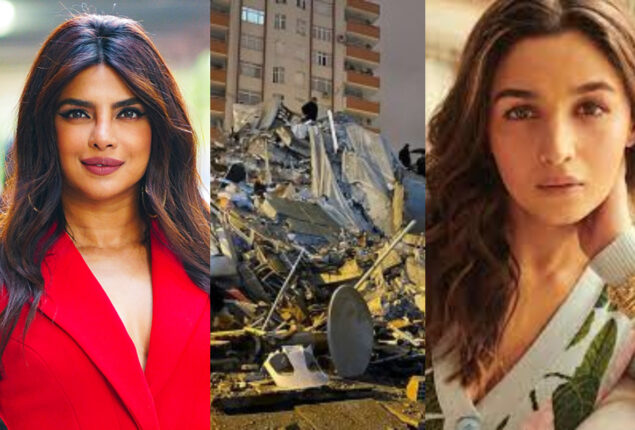 Shilpa, Alia, & Priyanka express their sorrow over the earthquakes in Turkey & Syria