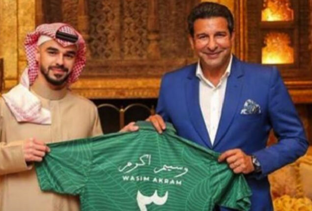 Wasim Akram hopes to launch cricket league in Saudi Arabia