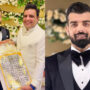 Shadab Khan heartthrob look from his Valima Reception
