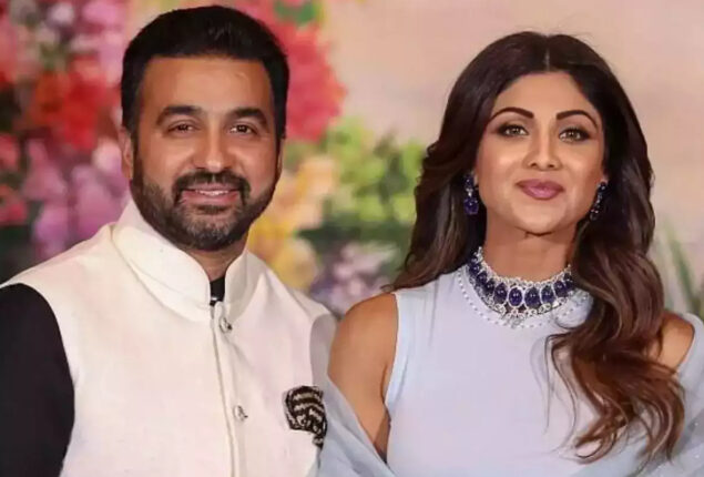 Raj Kundra avoids the paps by donning a helmet at Shamita birthday celebration